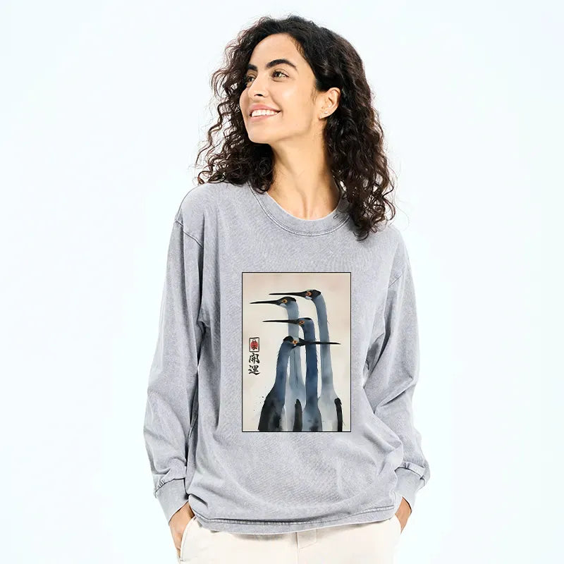 Ukiyo-e Style Unisex T-Shirt for Daily Wear
