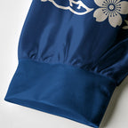 Kyoto-Lion Japanese Sakura Floral Paneled Long Sleeve Jersey