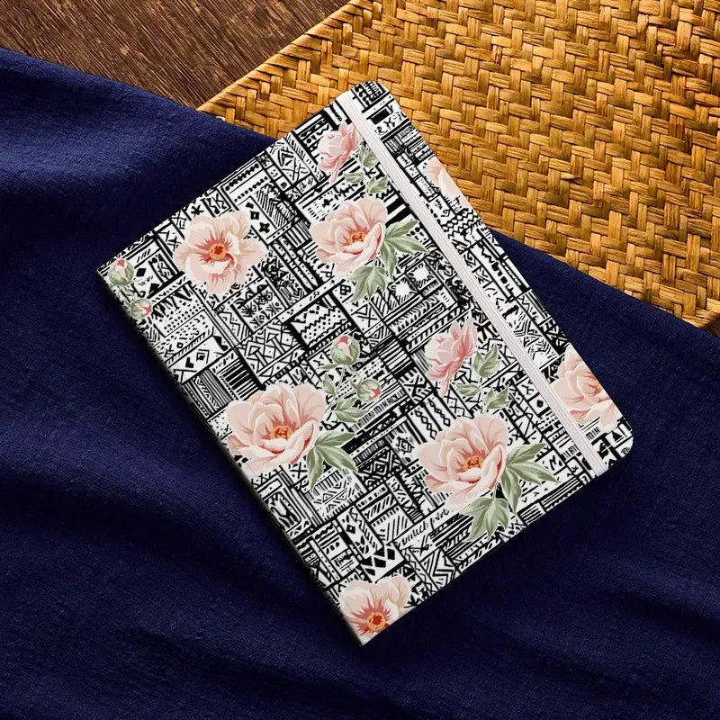 Kyoto Lion Flowers Hardcover Journal
