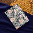 Kyoto Lion Flowers Hardcover Journal