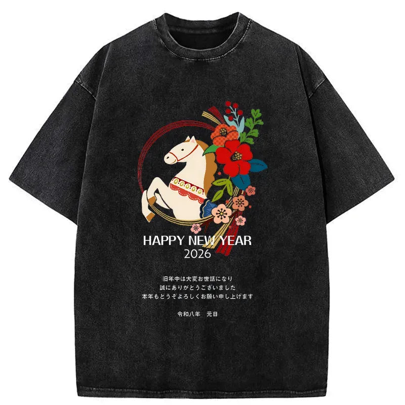 Vintage Ukiyo-e Unisex Cotton Tee