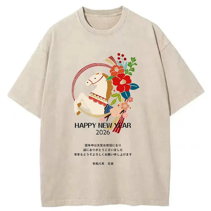 Vintage Ukiyo-e Unisex Cotton Tee