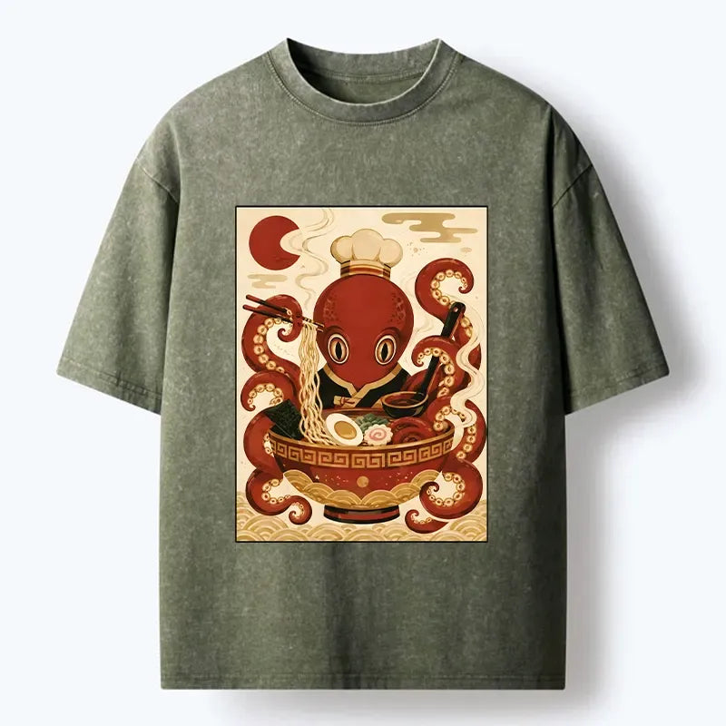 Vintage Kyoto-Lion Octopus Shirt on Sale