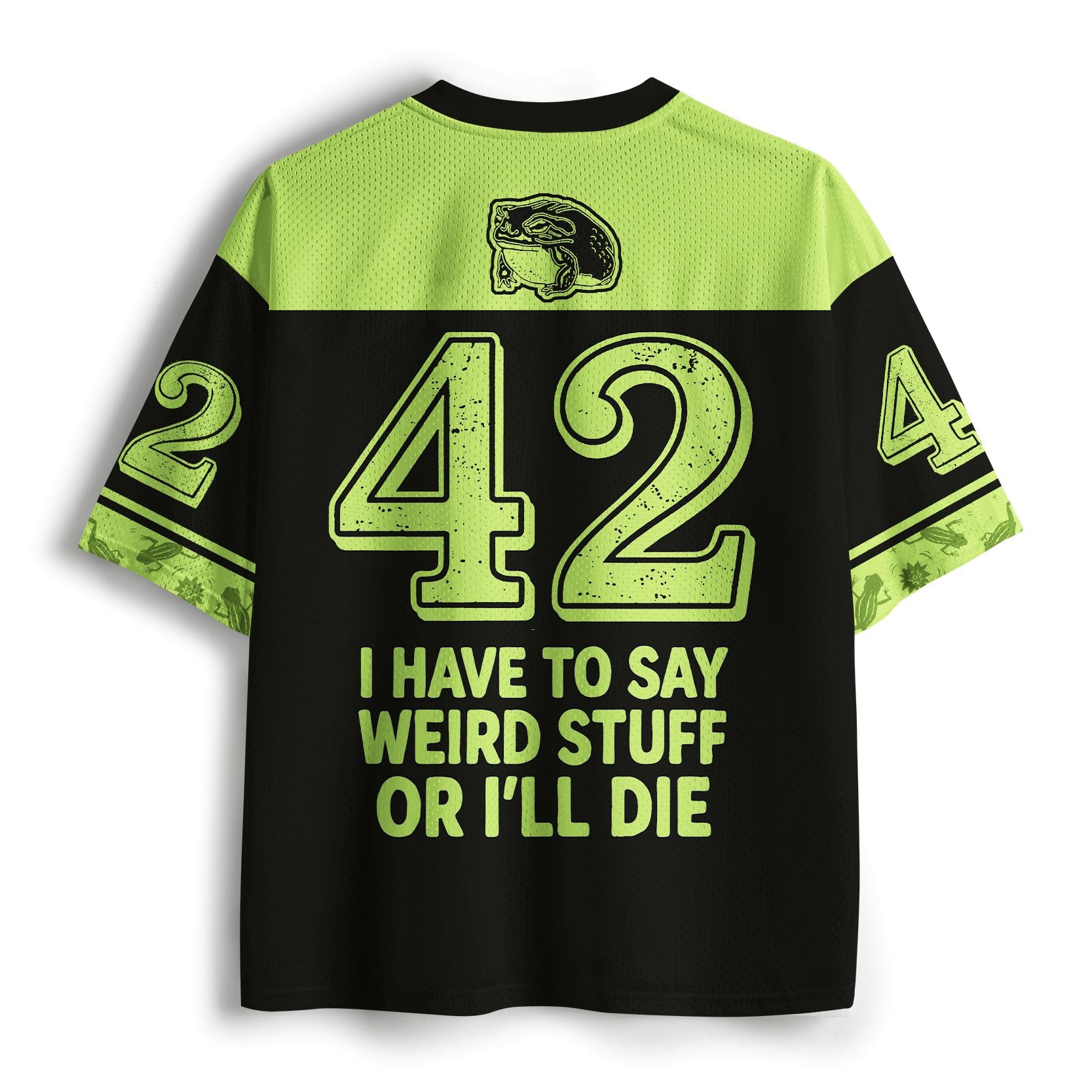 Funny Frog Mesh Jersey for Summer