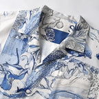 Vibrant Sea Life Aloha Shirt