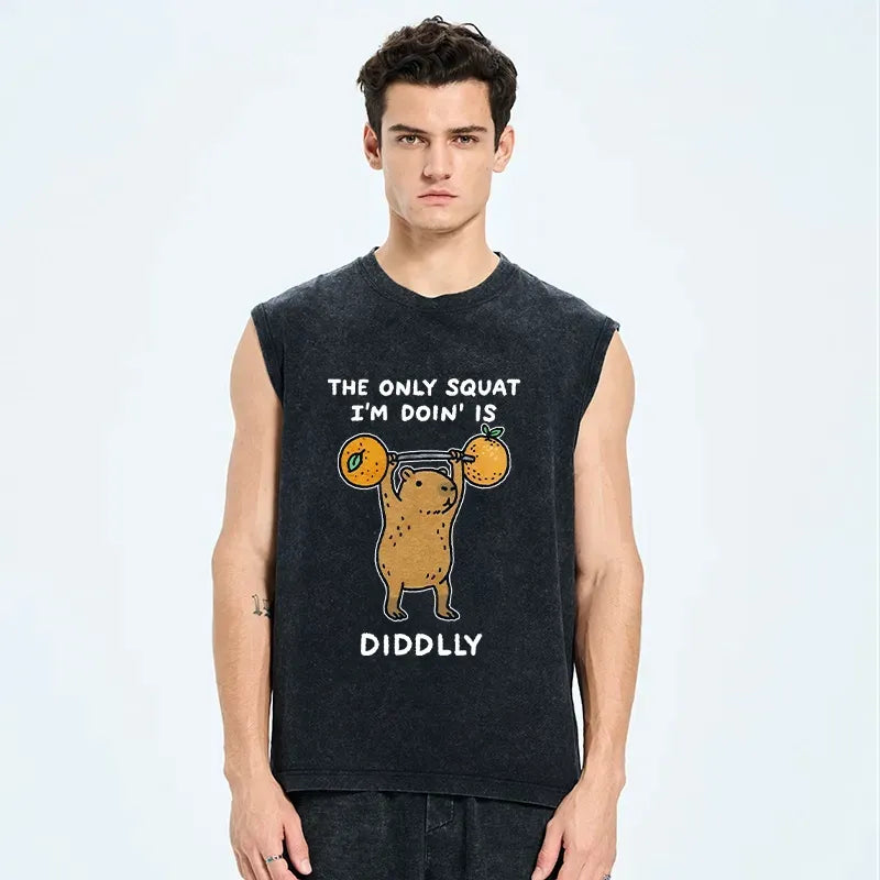 Unisex Cotton Tank Top for Daily Wear
