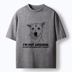 unisex cotton t-shirt with unique dog design