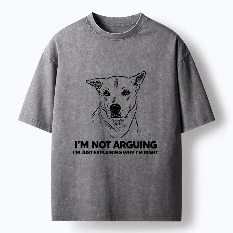 unisex cotton t-shirt with unique dog design