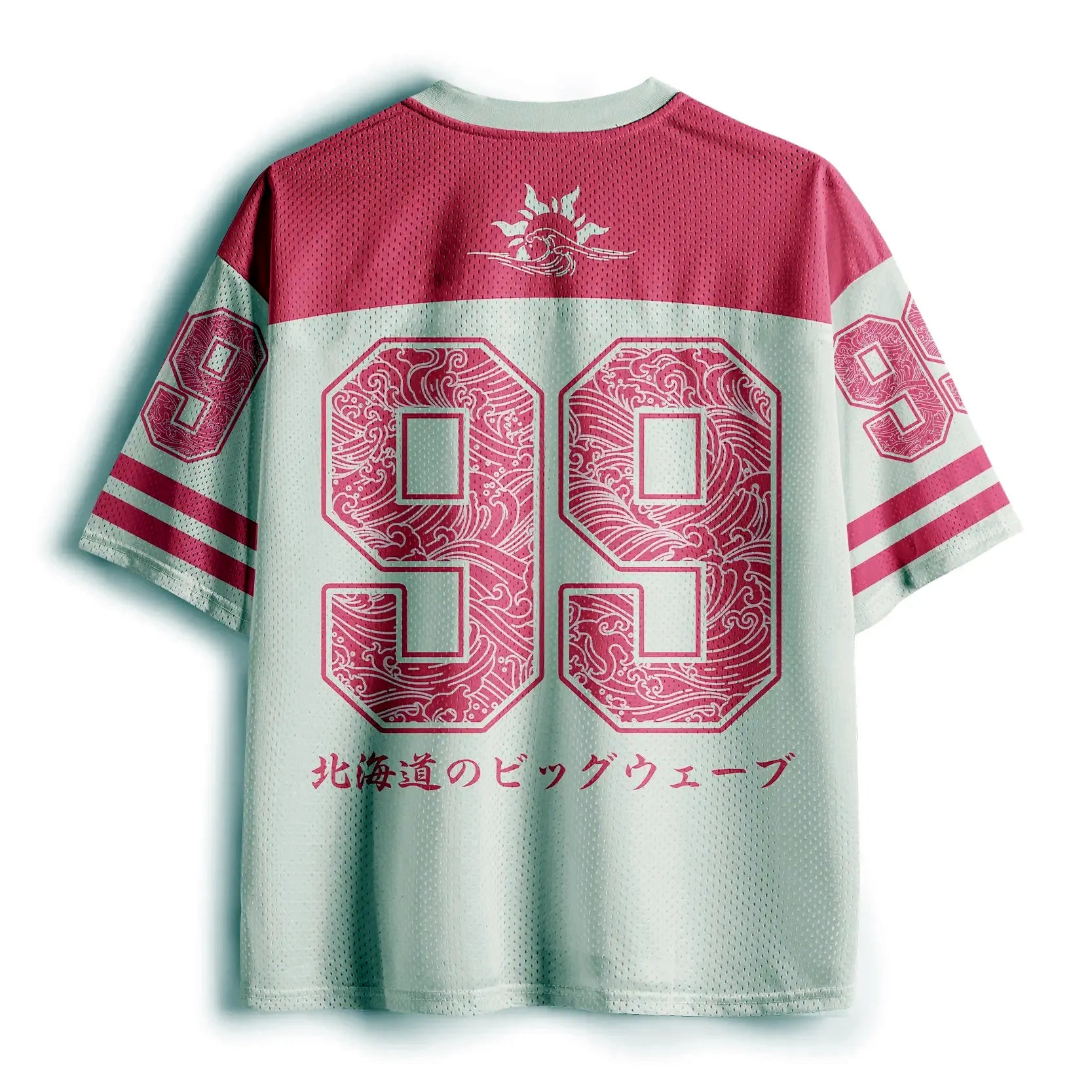 Breathable mesh jersey for summer