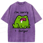 Vintage Japanese Frog Washed T-Shirt
