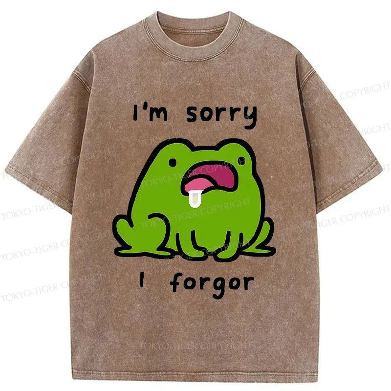 Funny Frog Tee for Daily Wear