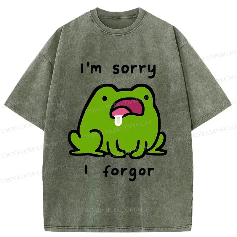 Funny Frog Tee for Daily Wear