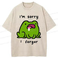 Funny Frog Tee for Daily Wear