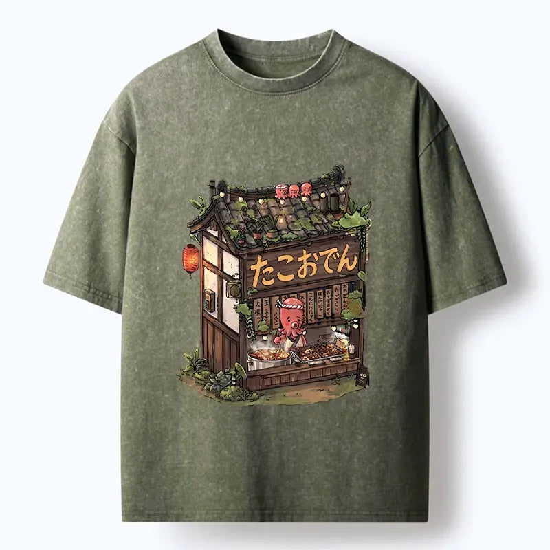 trendy japanese oden meme tee