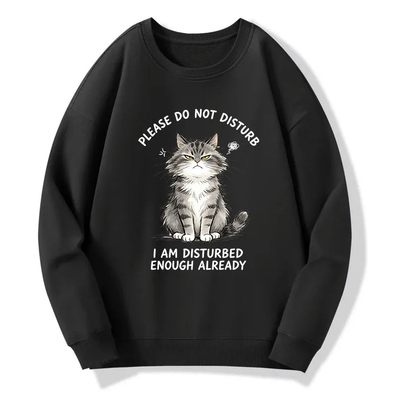 Kyoto-Lion Funny Cute Little Cat Meme Classic Sweatshirt