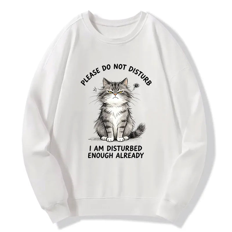 Kyoto-Lion Funny Cute Little Cat Meme Classic Sweatshirt