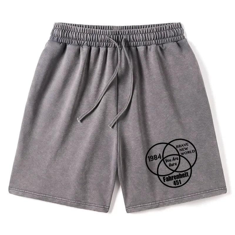 Kyoto-Lion Unisex Cotton Shorts Best Seller