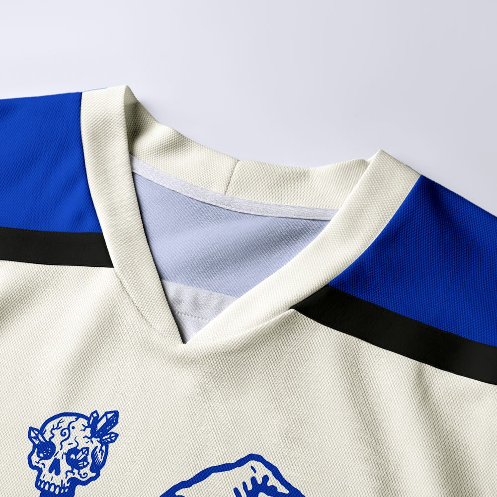 Kyoto-Lion Sarcastic Prophecy Crow Witch Long-Sleeve Hockey Jersey