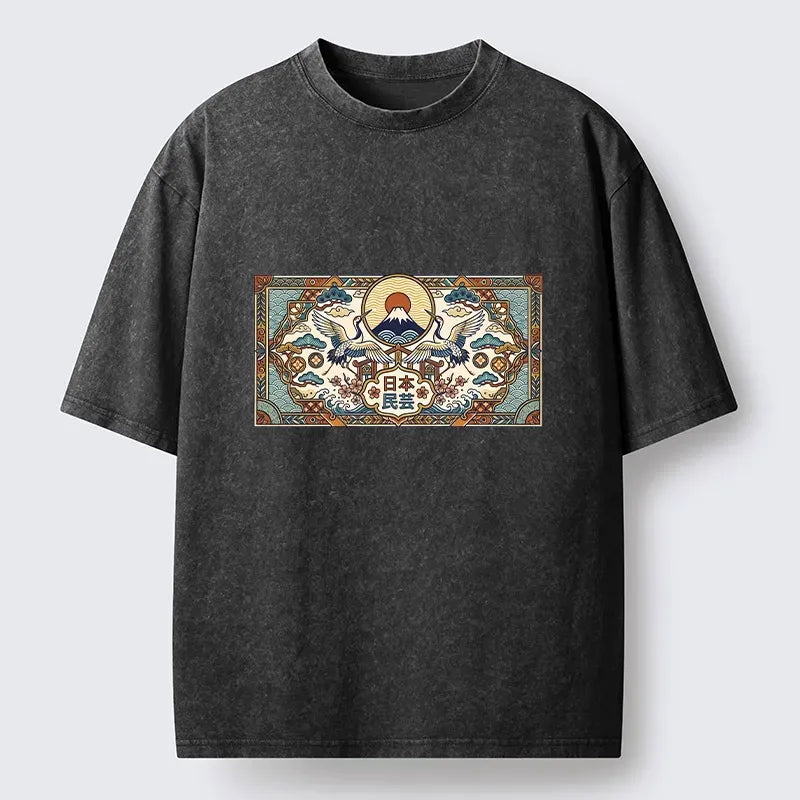 Ornate Japanese T-Shirt for Daily Wear