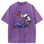 Kyoto Lion Karate Duel T-Shirt Streetwear