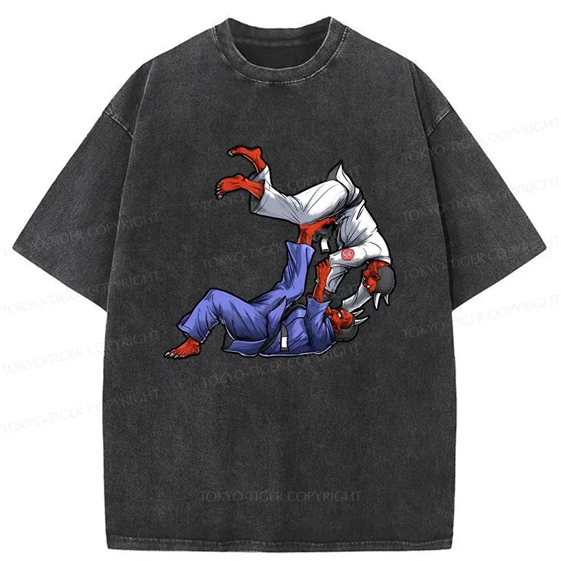 Japanese Ghost Washed T-Shirt for Men