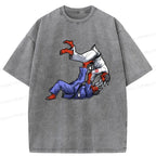 Japanese Ghost Washed T-Shirt for Men