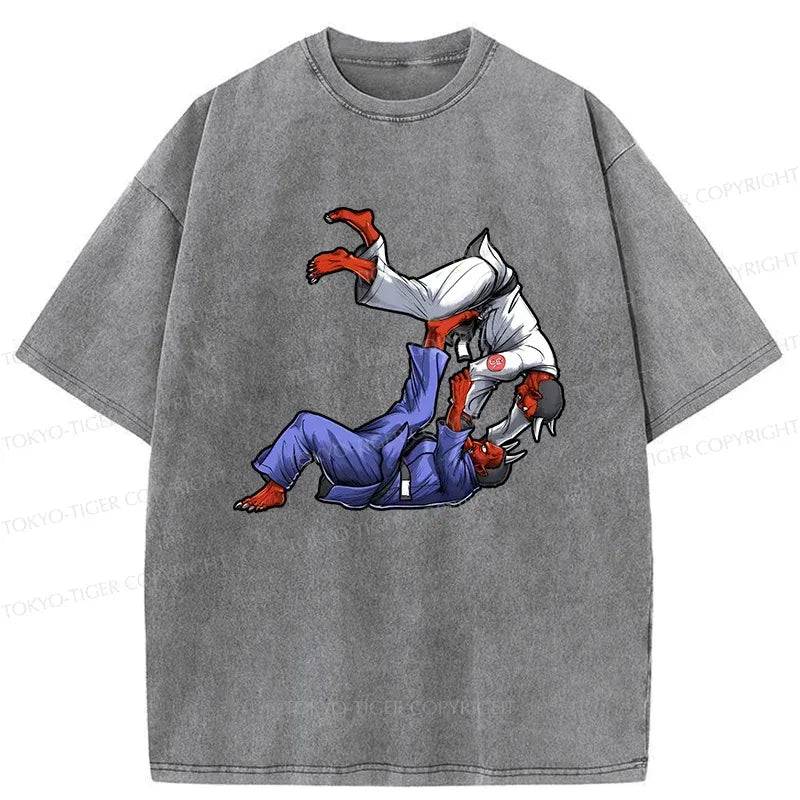 Japanese Ghost Washed T-Shirt for Men