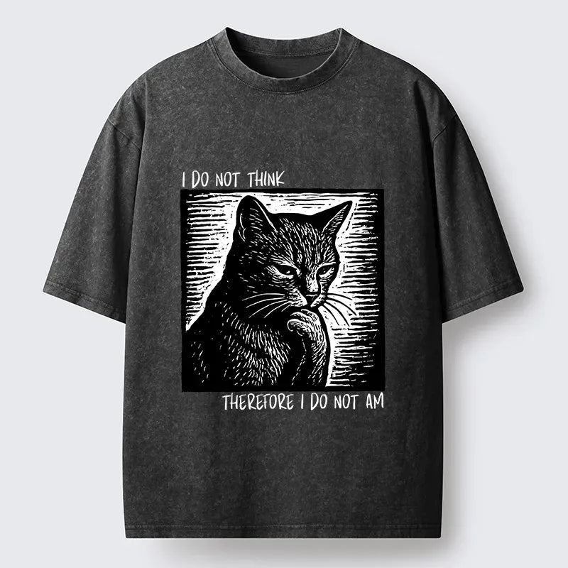 Black Cat Ukiyo-e Style Tee