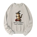 washed unisex sweatshirt for streetwear