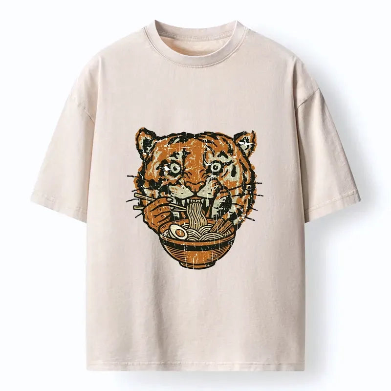 Funny Meme Washed T-Shirt for Streetwear