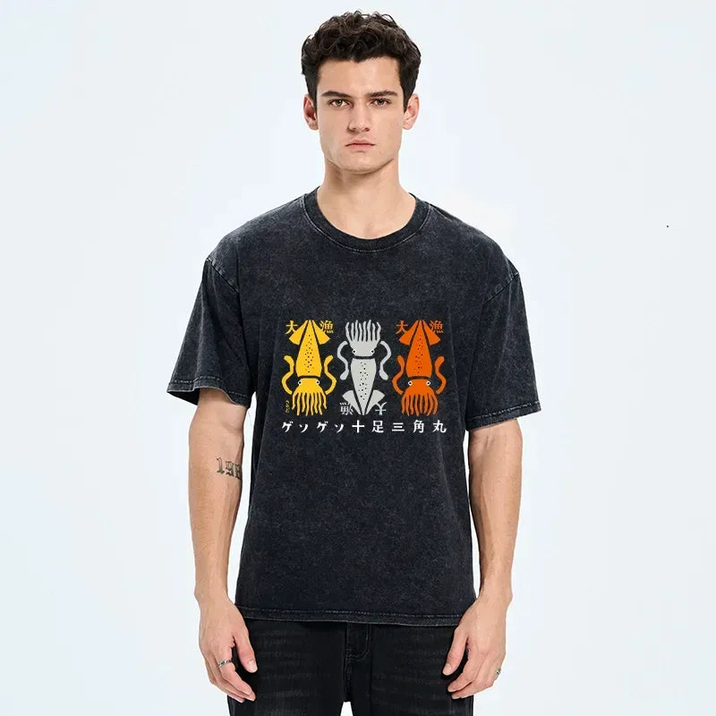 Vintage Washed T-Shirt for Everyday Wear