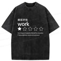 Japanese washed t-shirt for daily wear