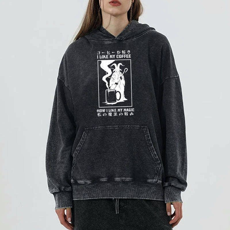 Kyoto-Lion I Like My Coffee hoodie gift idea