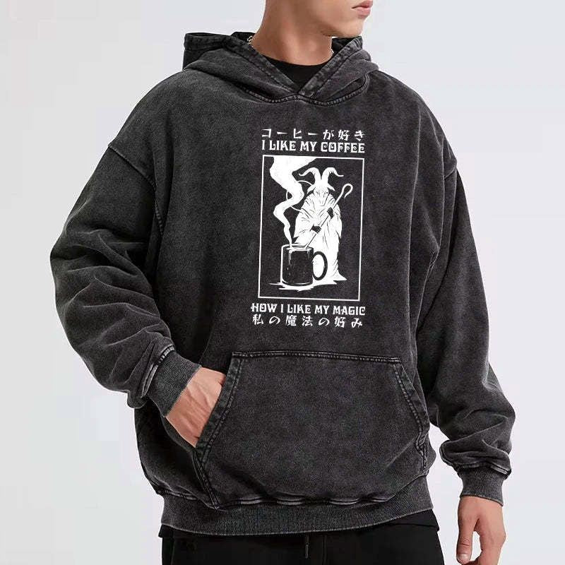 Kyoto-Lion I Like My Coffee hoodie gift idea