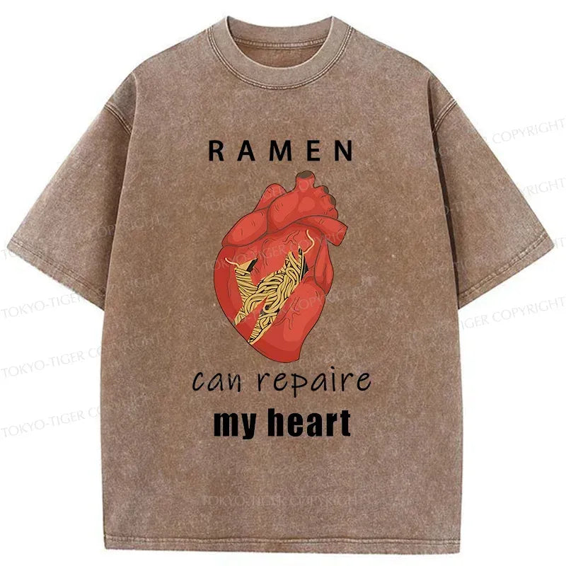 Japanese vintage ramen t-shirt for everyday
