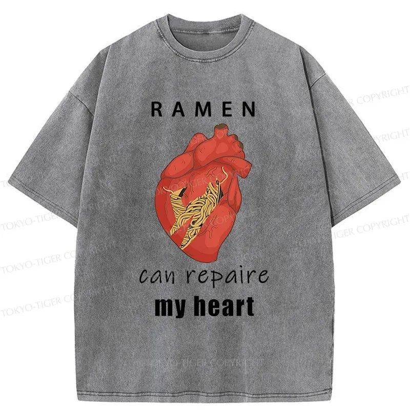 Japanese vintage ramen t-shirt for everyday