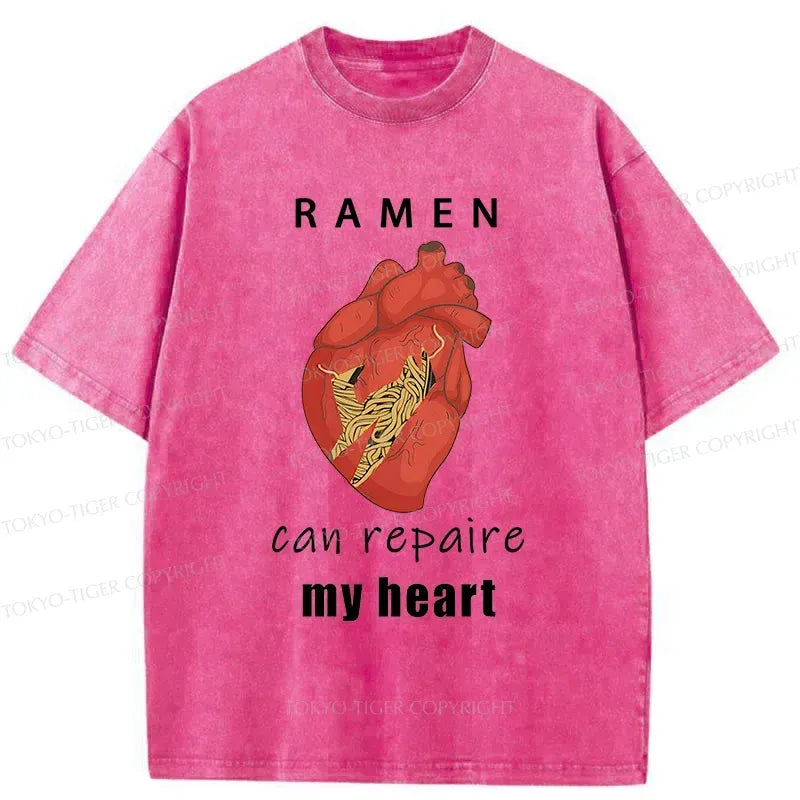 Japanese vintage ramen t-shirt for everyday