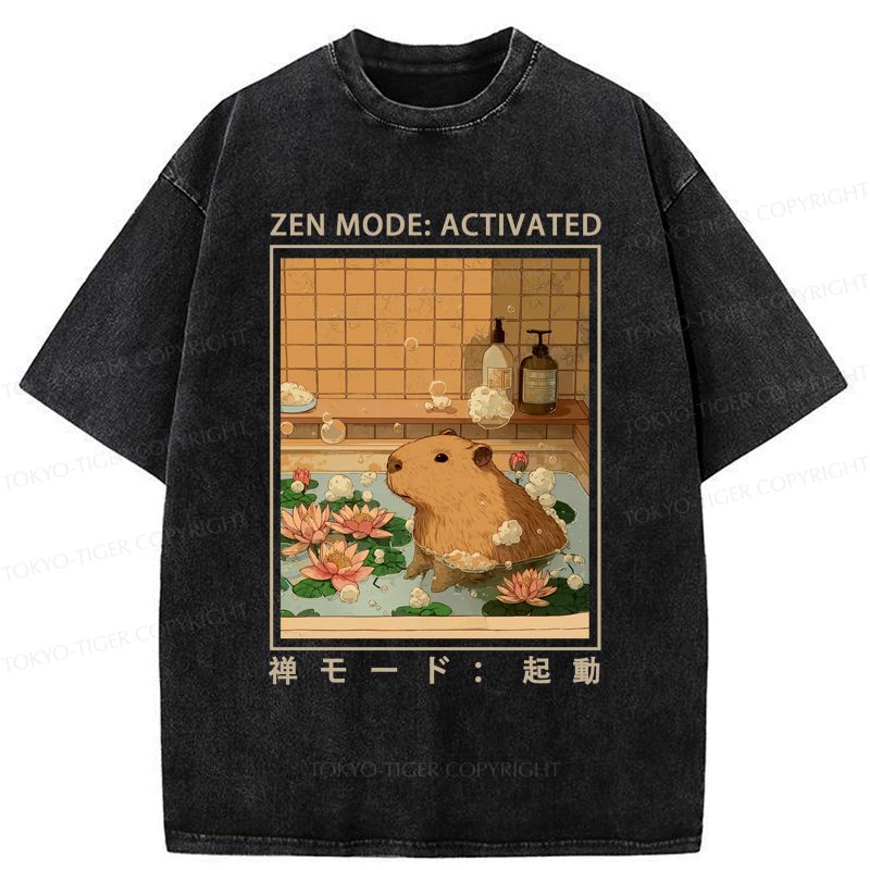 Soft Cotton Capybara T-Shirt for Summer