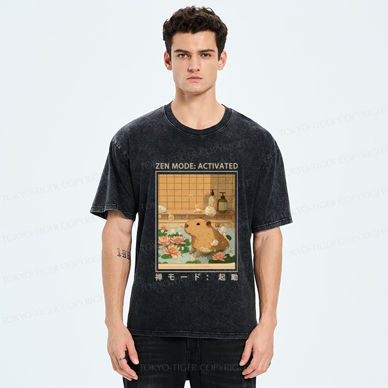 Soft Cotton Capybara T-Shirt for Summer