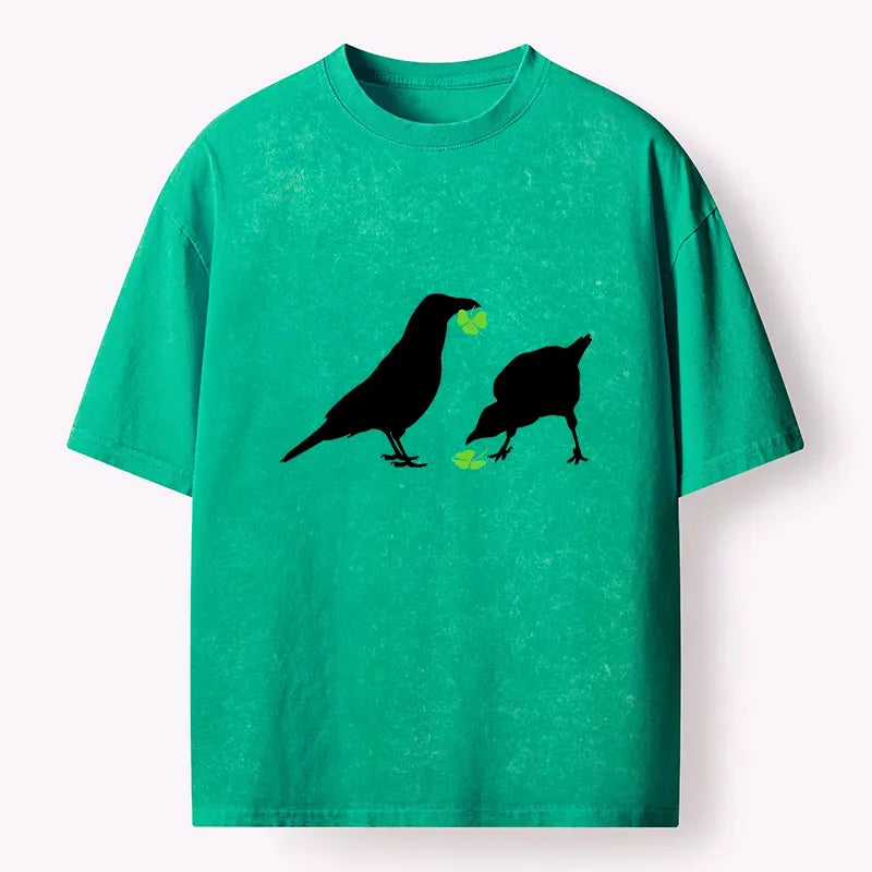 Washed Japanese Streetwear T-Shirt Comfortable