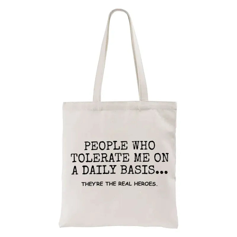 Japanese canvas tote bag for everyday