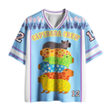 Pastel Tulip Capybara Jersey for Gift Idea