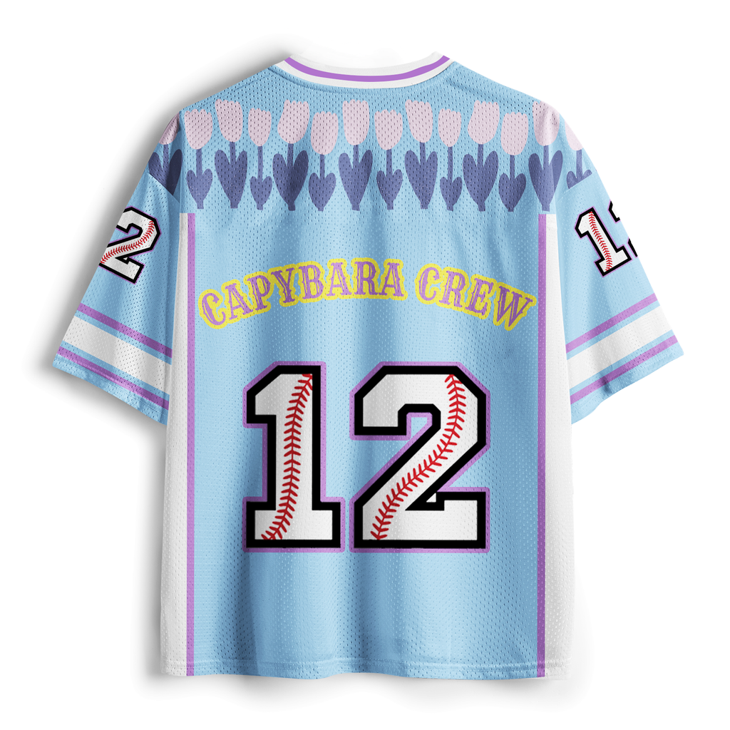 Capybara Mesh Jersey for Summer Trendy