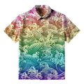 Trendy Kanagawa Wave Shirt for Summer