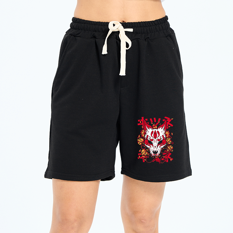 traditional japanese streetwear shorts for casual wear