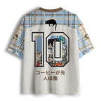 Japanese Cat Mesh Jersey for Summer