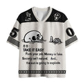 Kyoto-Lion Skeleton Ridicule Mesh Jersey