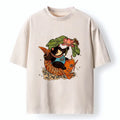 Kyoto Lion Cat Tee for Streetwear Style