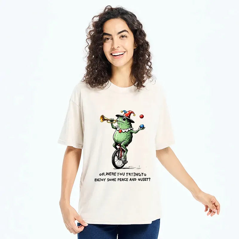 Japanese Vintage Frog Graphic T-Shirt