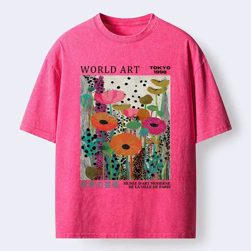 Kyoto Lion Japanese Art T-Shirt for Summer